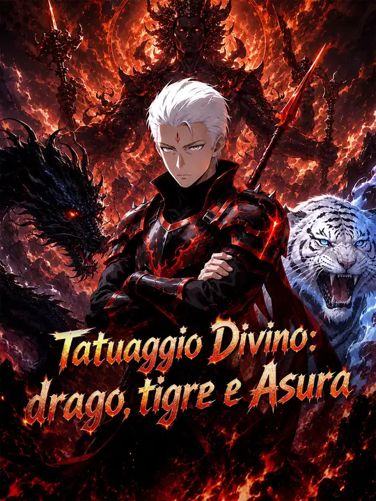 Tatuaggio Divino: drago, tigre e Asura