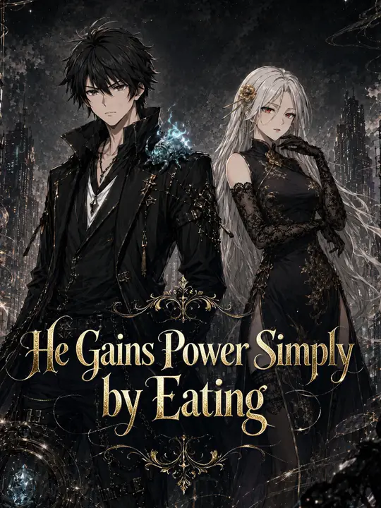 He Gains Power Simply by Eating