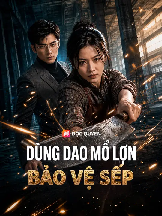 Dùng Dao Mổ Lợn Bảo Vệ Sếp