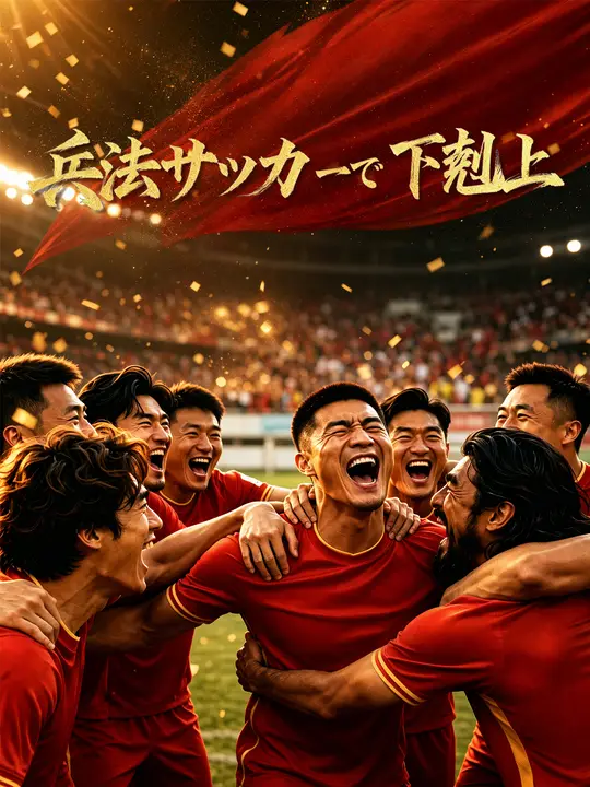 兵法サッカーで下剋上