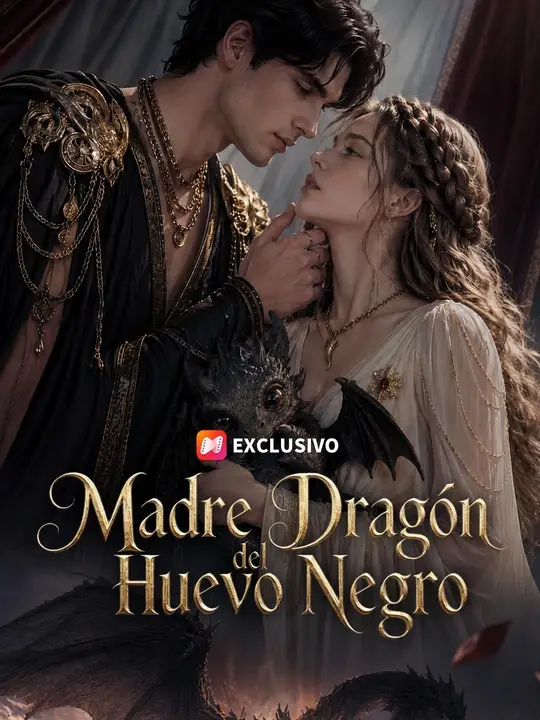 Madre dragón del huevo negro