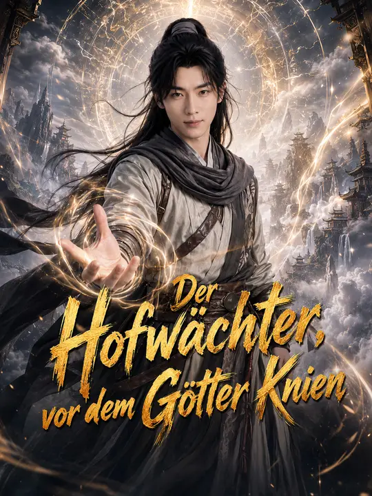 Der Hofwächter, vor dem Götter knien