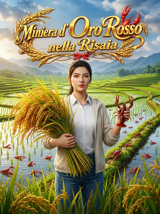 Miniera d'Oro Rosso nella Risaia