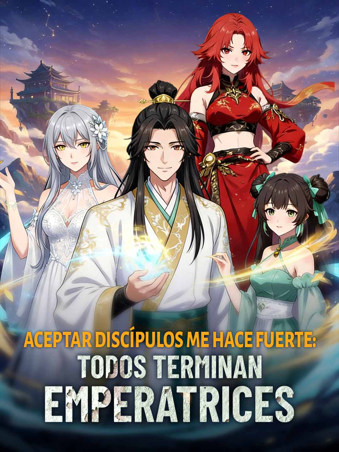 弟子を取ると強くなる：全員女帝になった