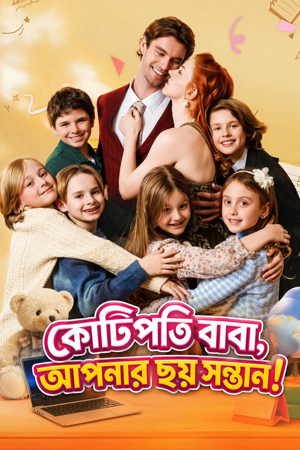 কোটিপতি বাবা, আপনার ছয় সন্তান!