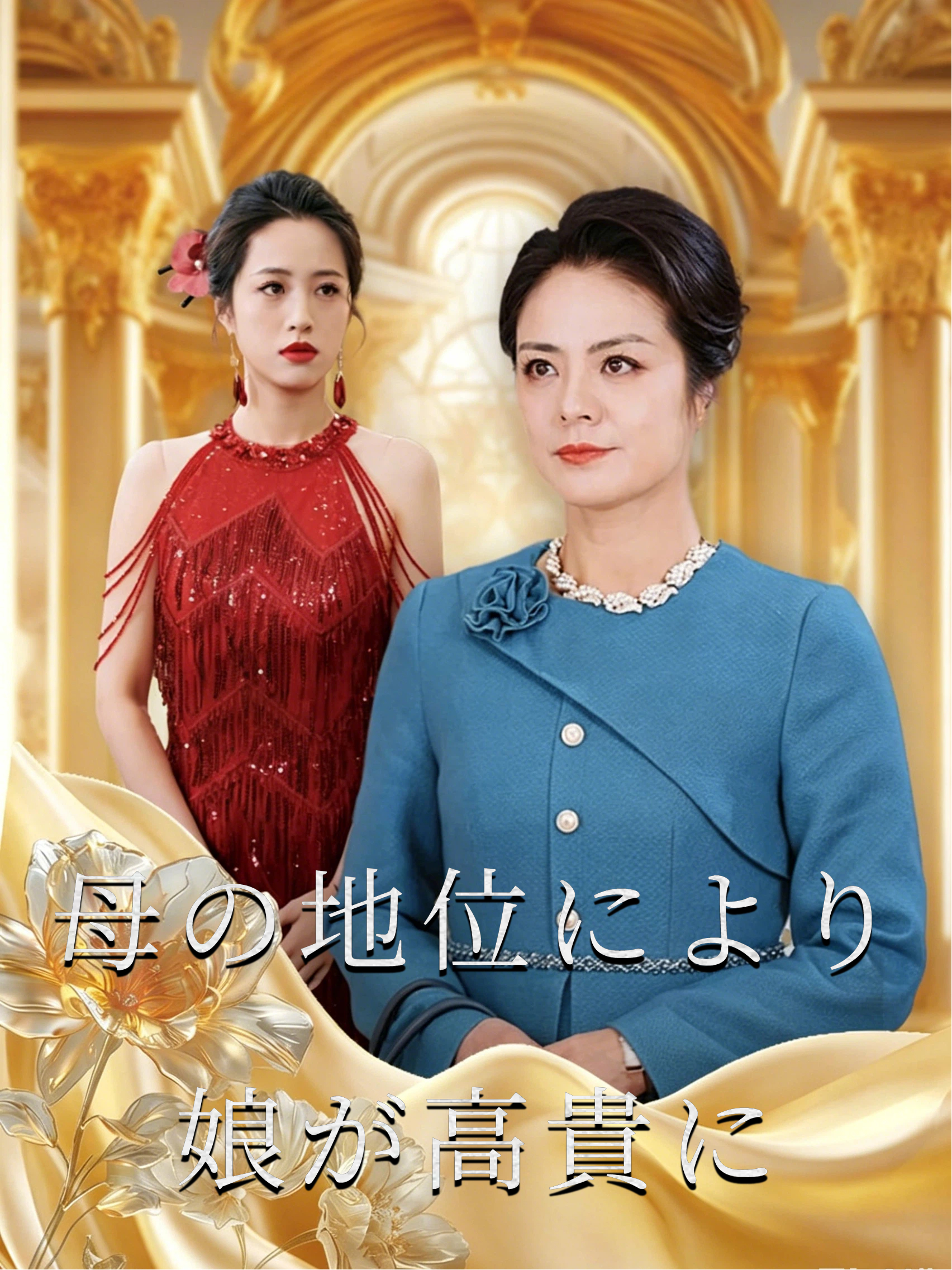 母の威光で輝く娘