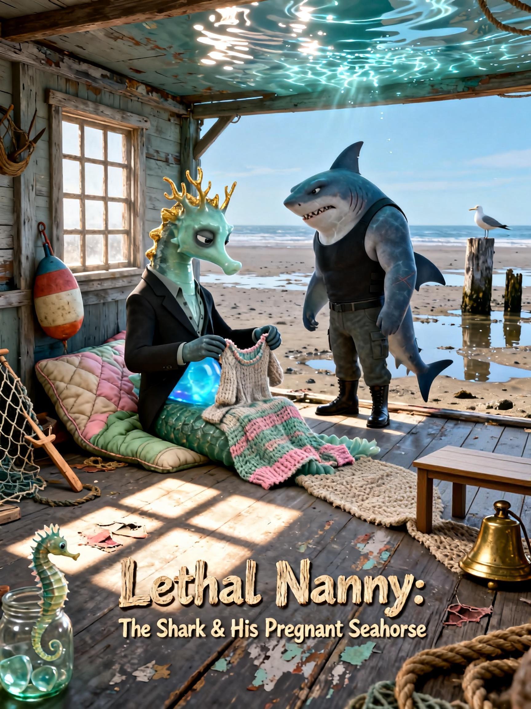 Lethal Nanny: The Shark & His Pregnant Seahorse