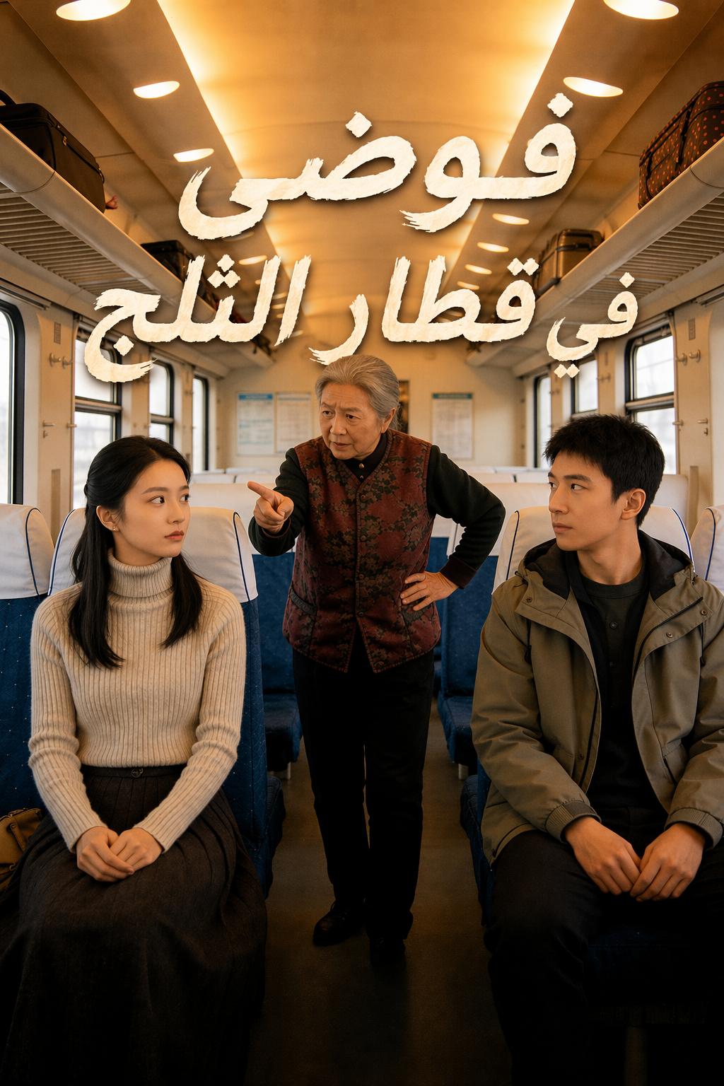 فوضى في قطار الثلج