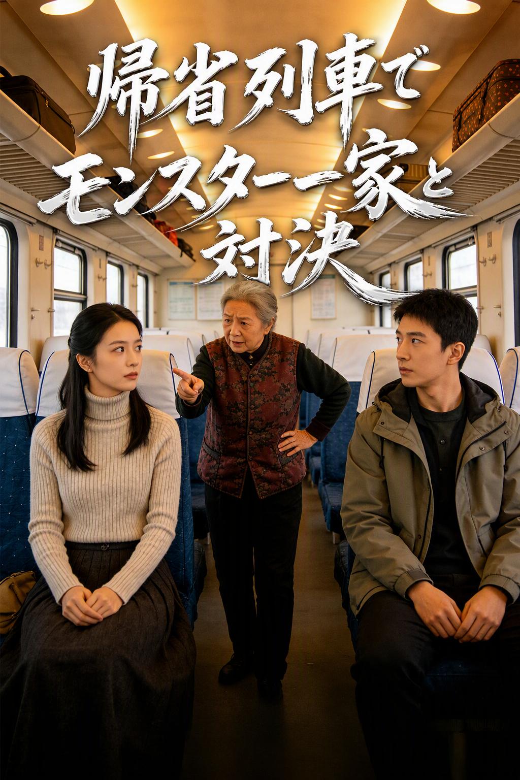 帰省列車でモンスター一家と対決