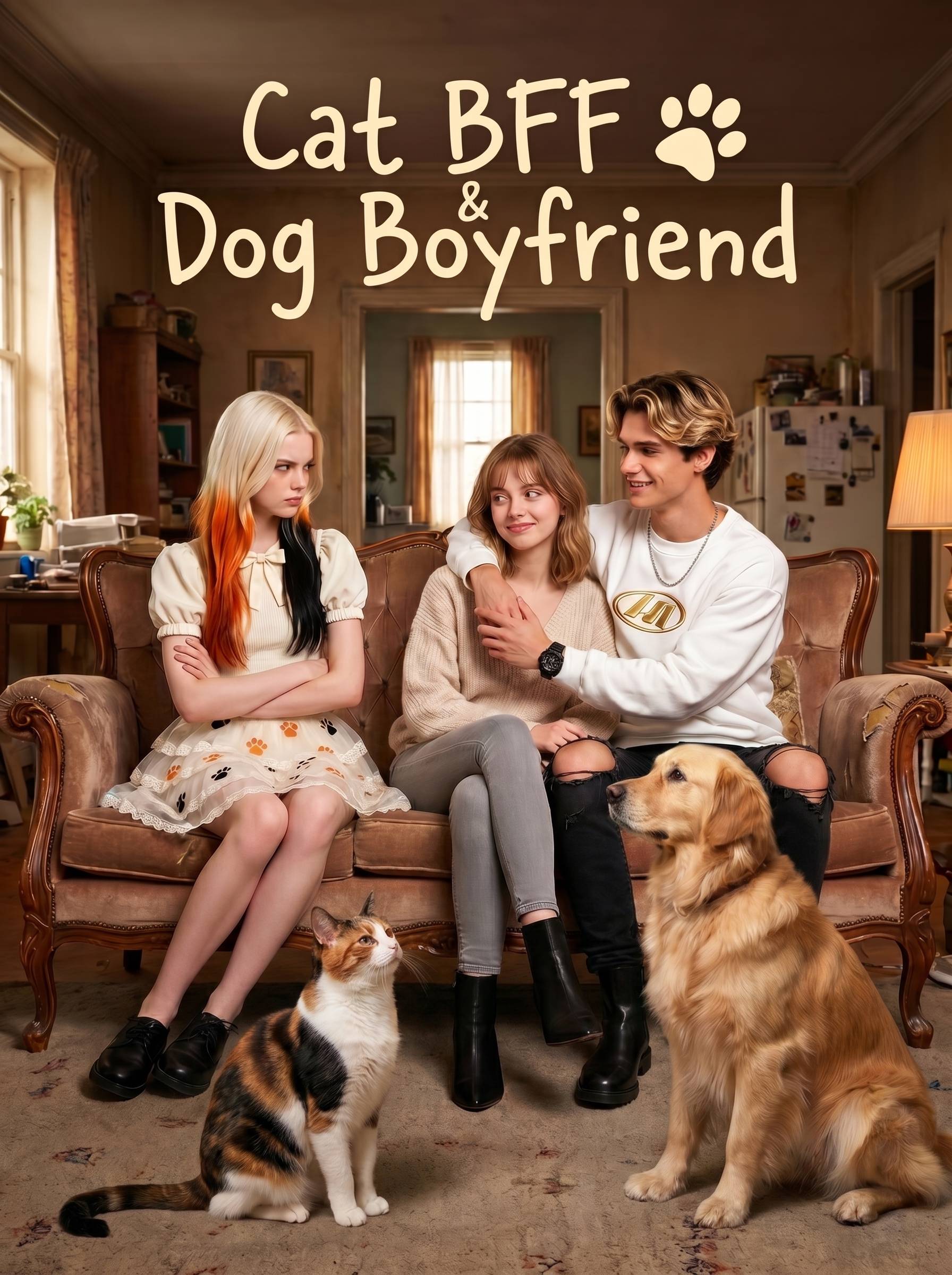 Cat BFF & Dog Boyfriend