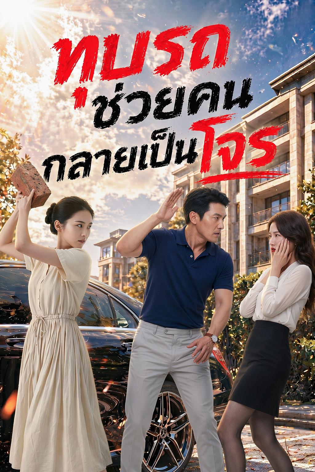 ทุบรถช่วยคน กลายเป็นโจร