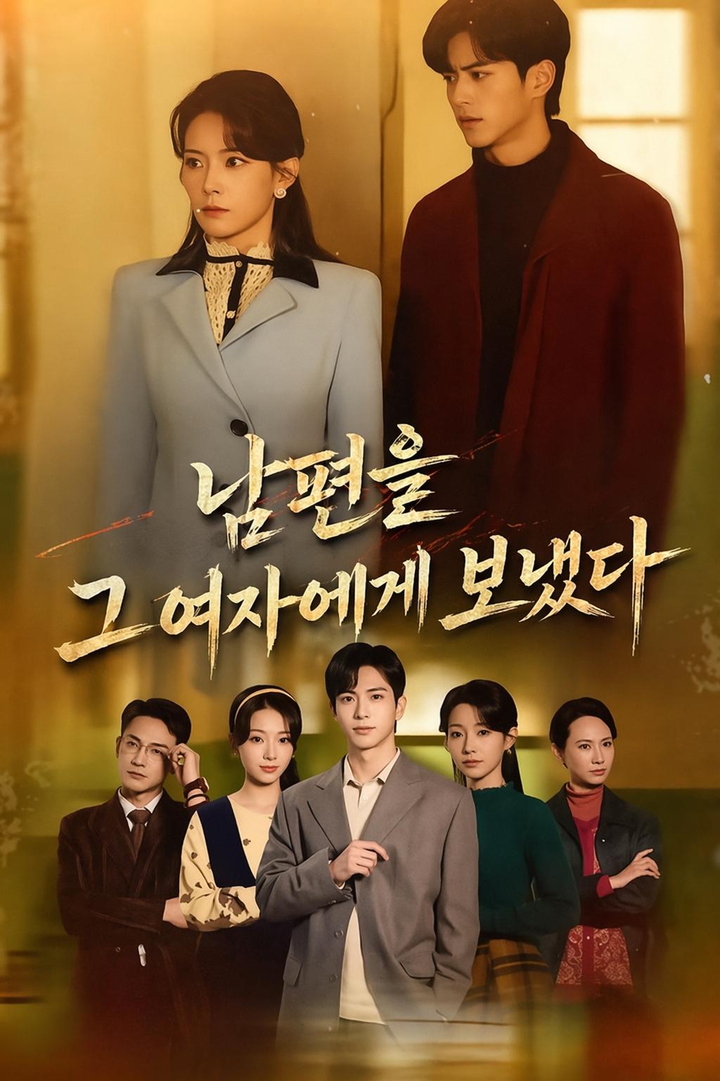 남편을 그 여자에게 보냈다