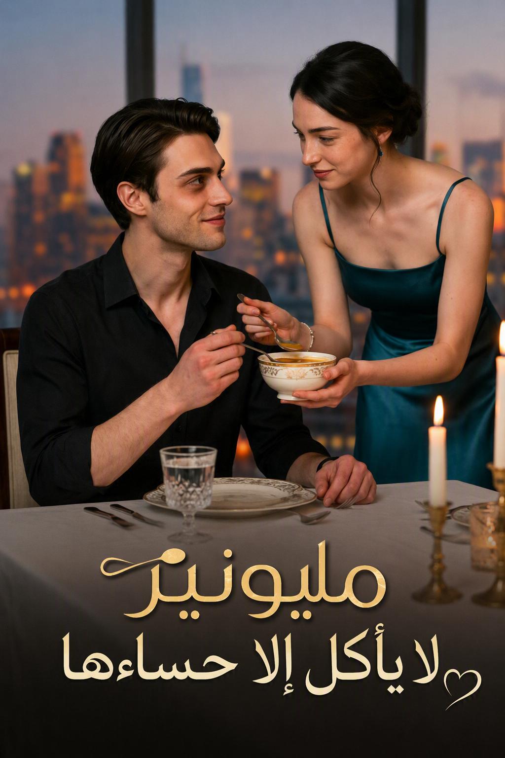 مليونير لا يأكل إلا حساءها