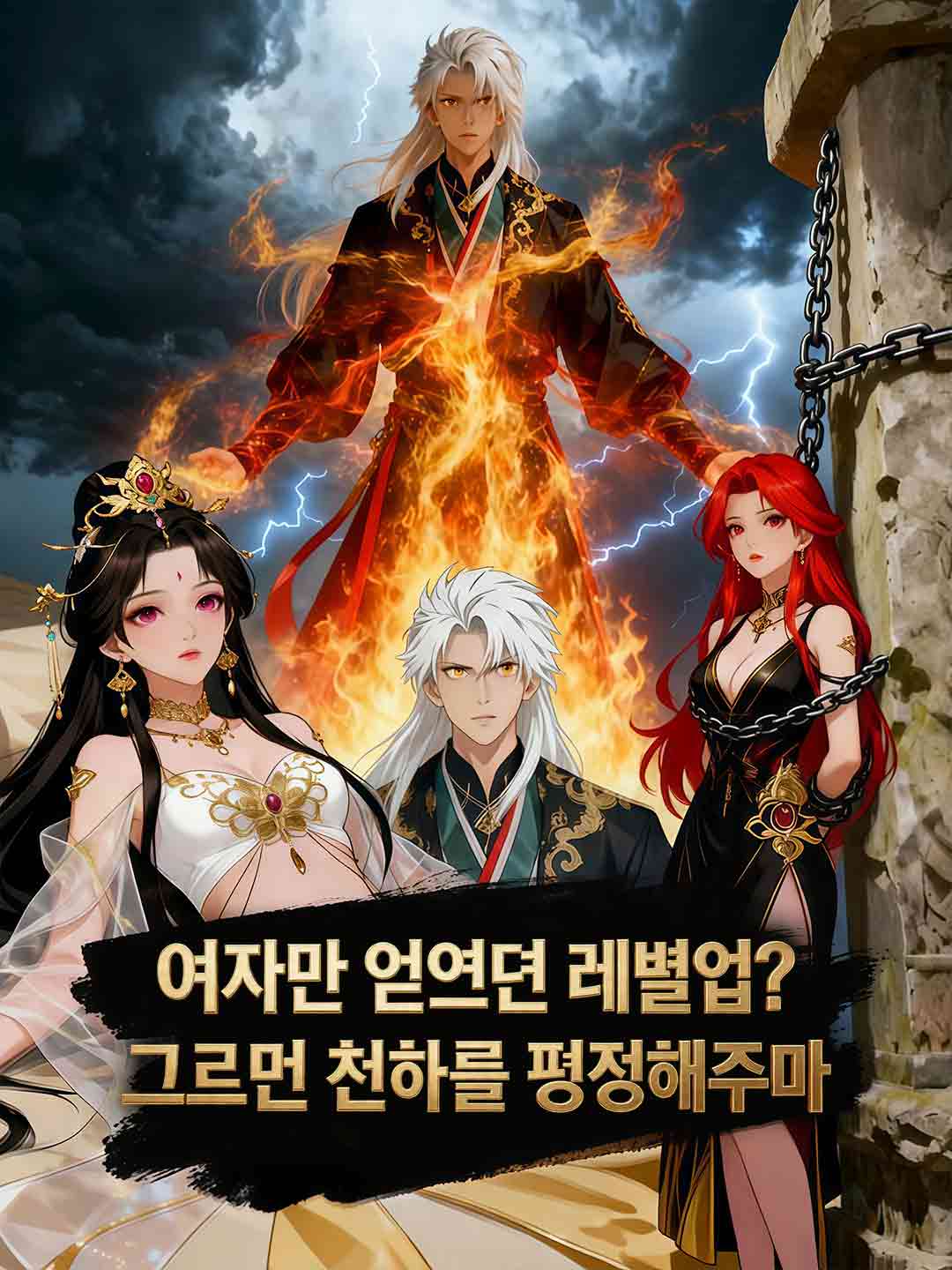 여자만 얻으면 레벨업? 그러면 천하를 평정해주마