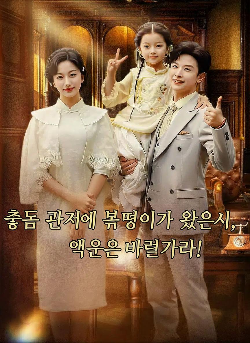 총독 관저에 복덩이가 왔으니, 액운은 물러가라!