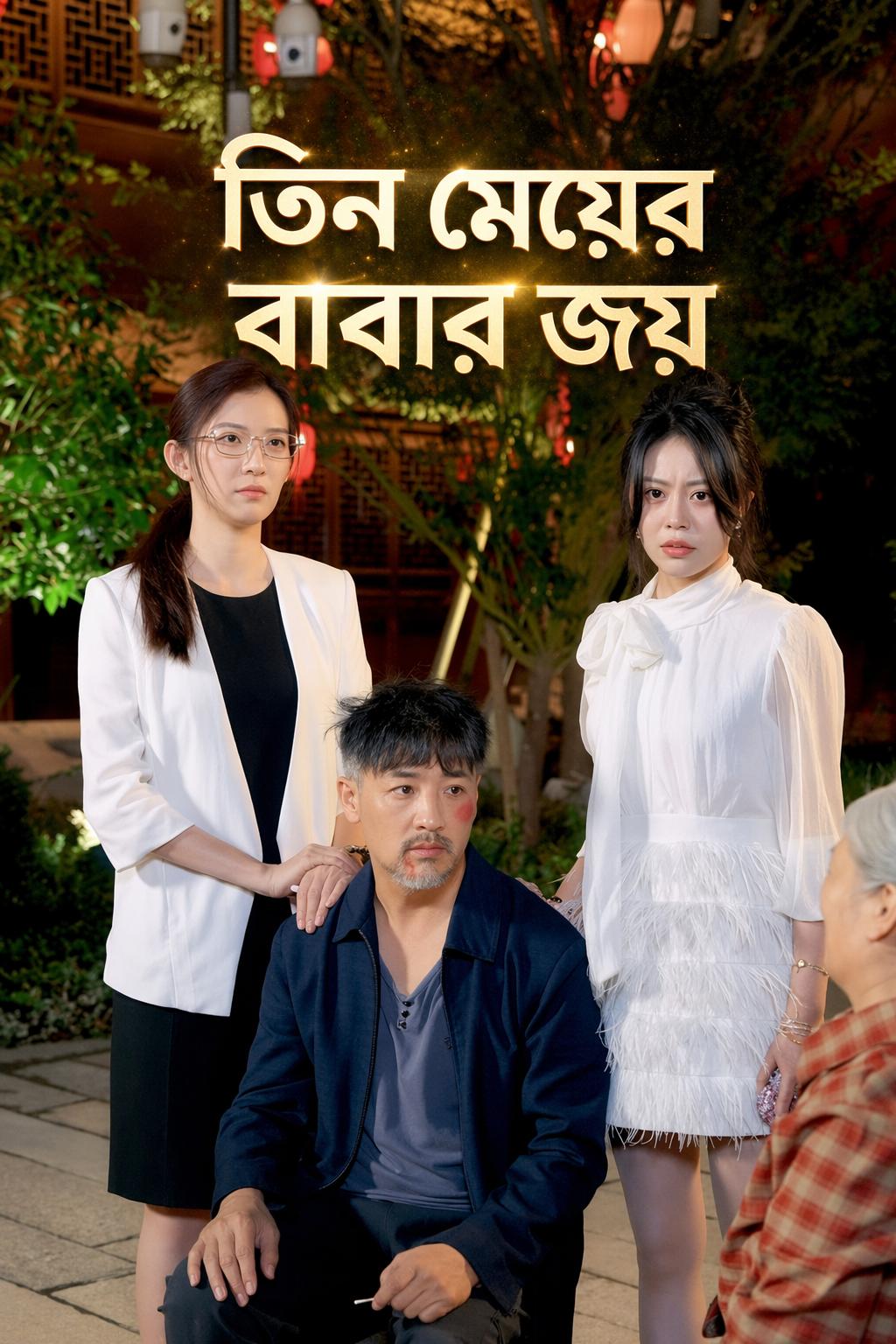তিন মেয়ের বাবার জয়