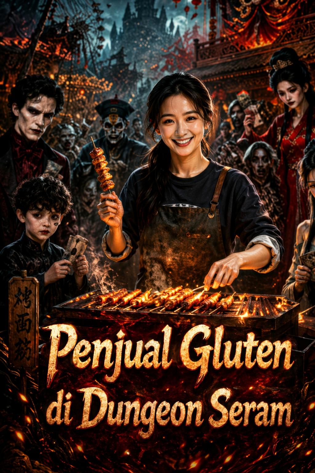 Penjual Gluten di Dungeon Seram