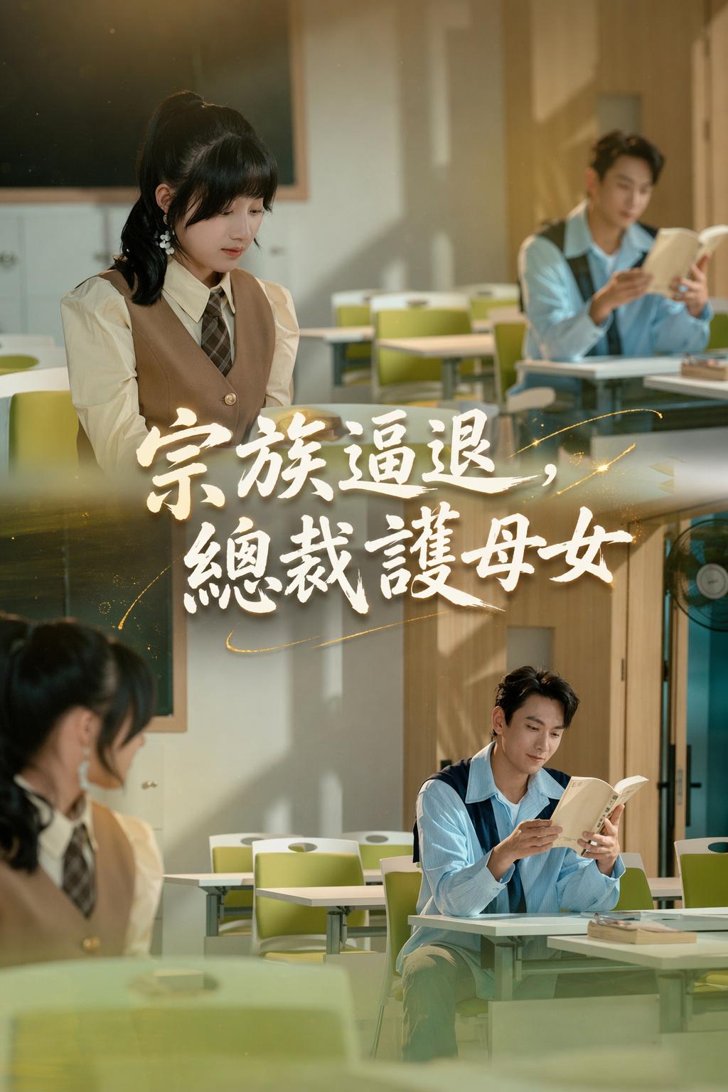 宗族逼退，總裁護母女