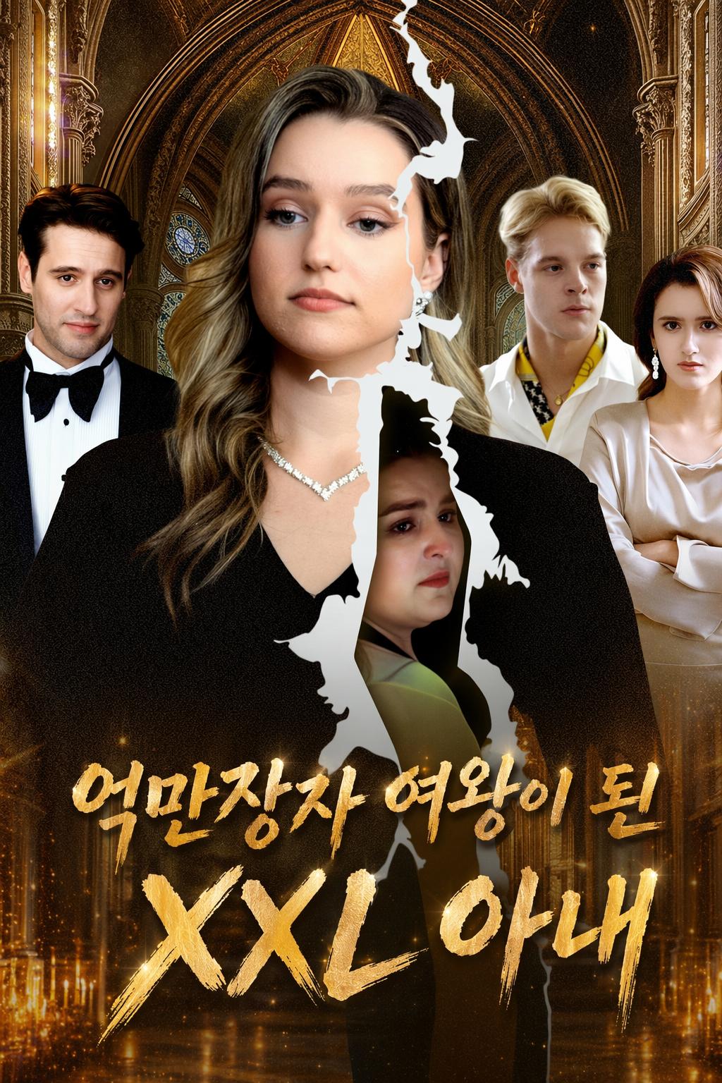 억만장자 여왕이 된 XXL 아내