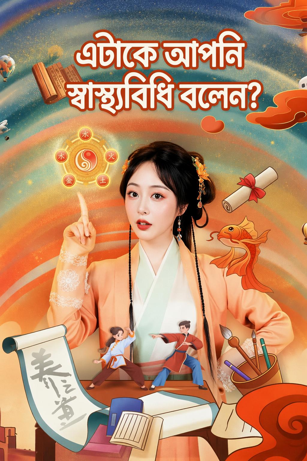 এটাকে আপনি স্বাস্থ্যবিধি বলেন?