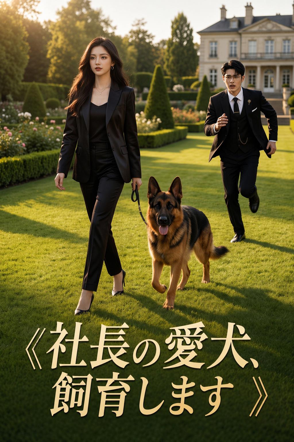 社長の愛犬、飼育します