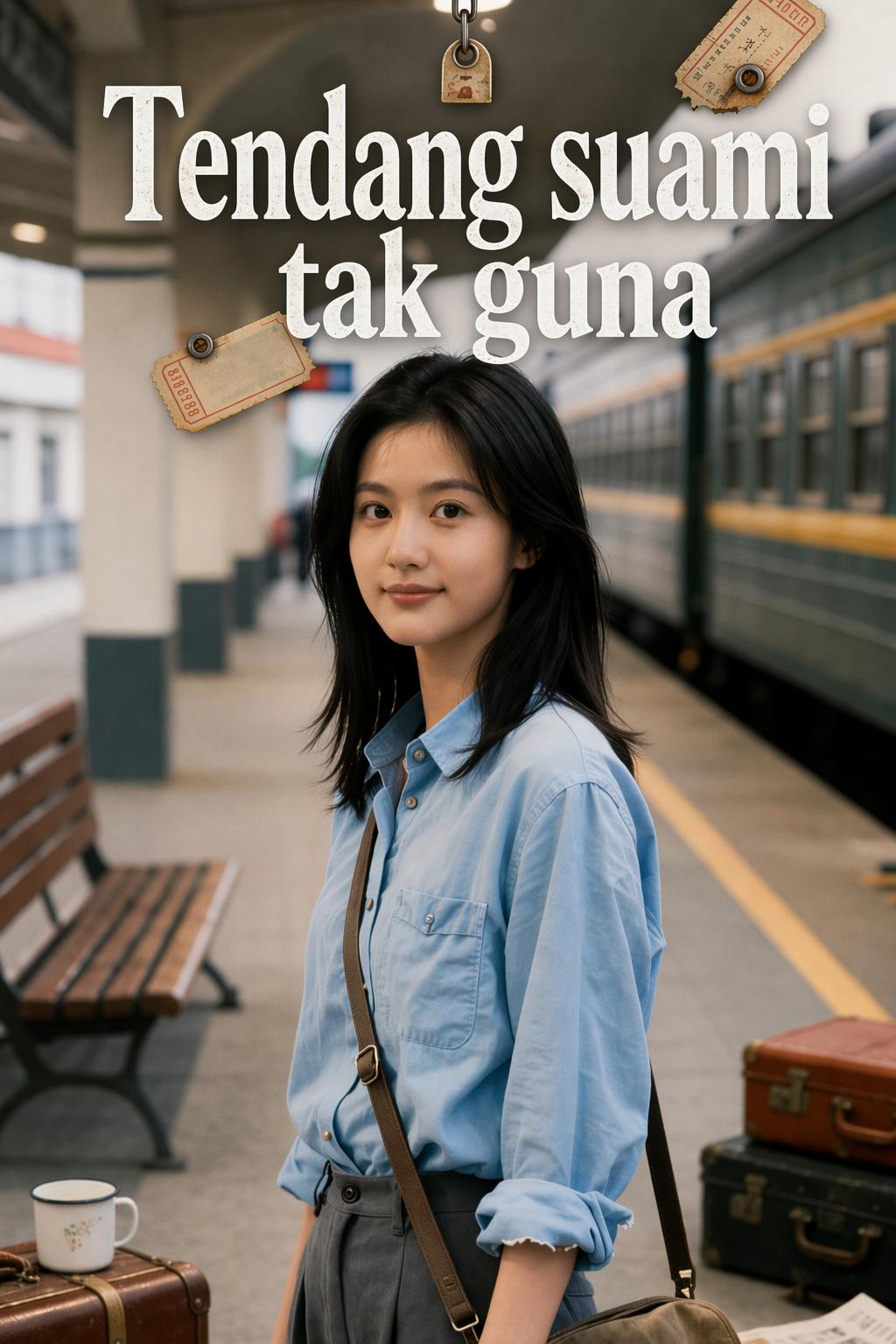 Tendang suami tak guna