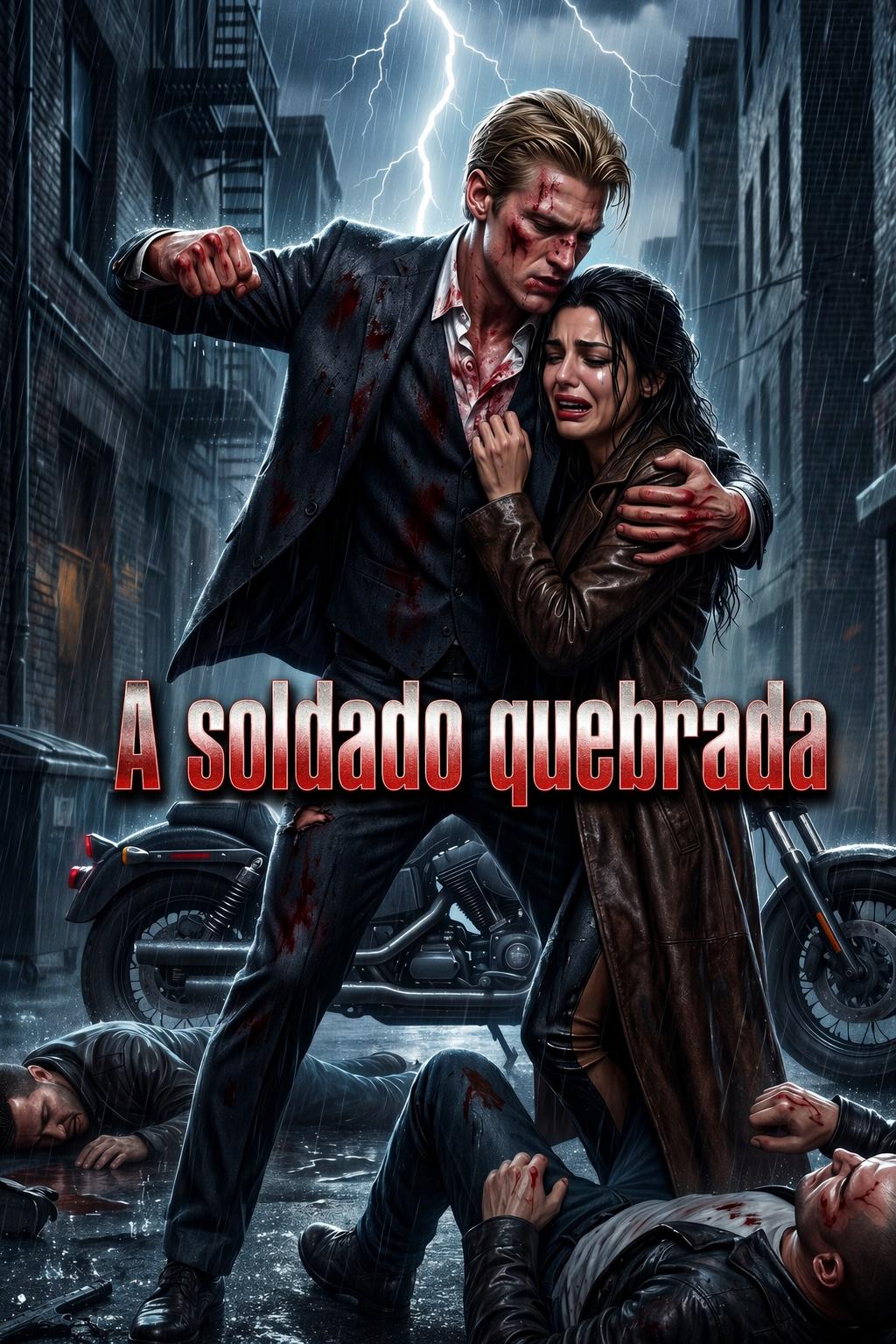 A soldado quebrada