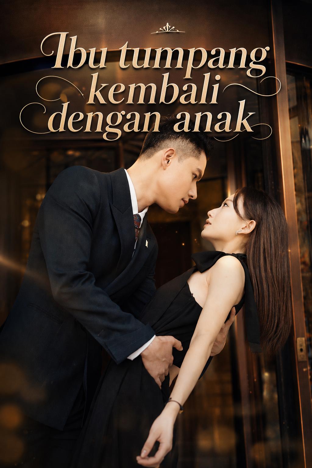 Ibu tumpang kembali dengan anak