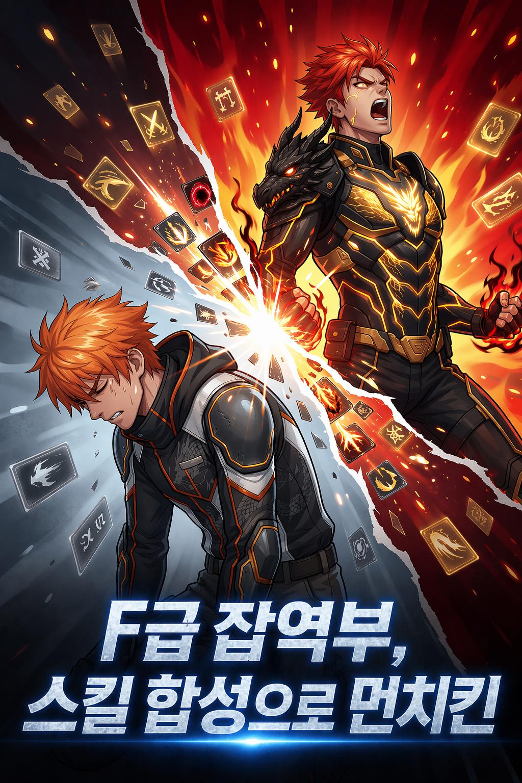 F급 잡역부, 스킬 합성으로 먼치킨