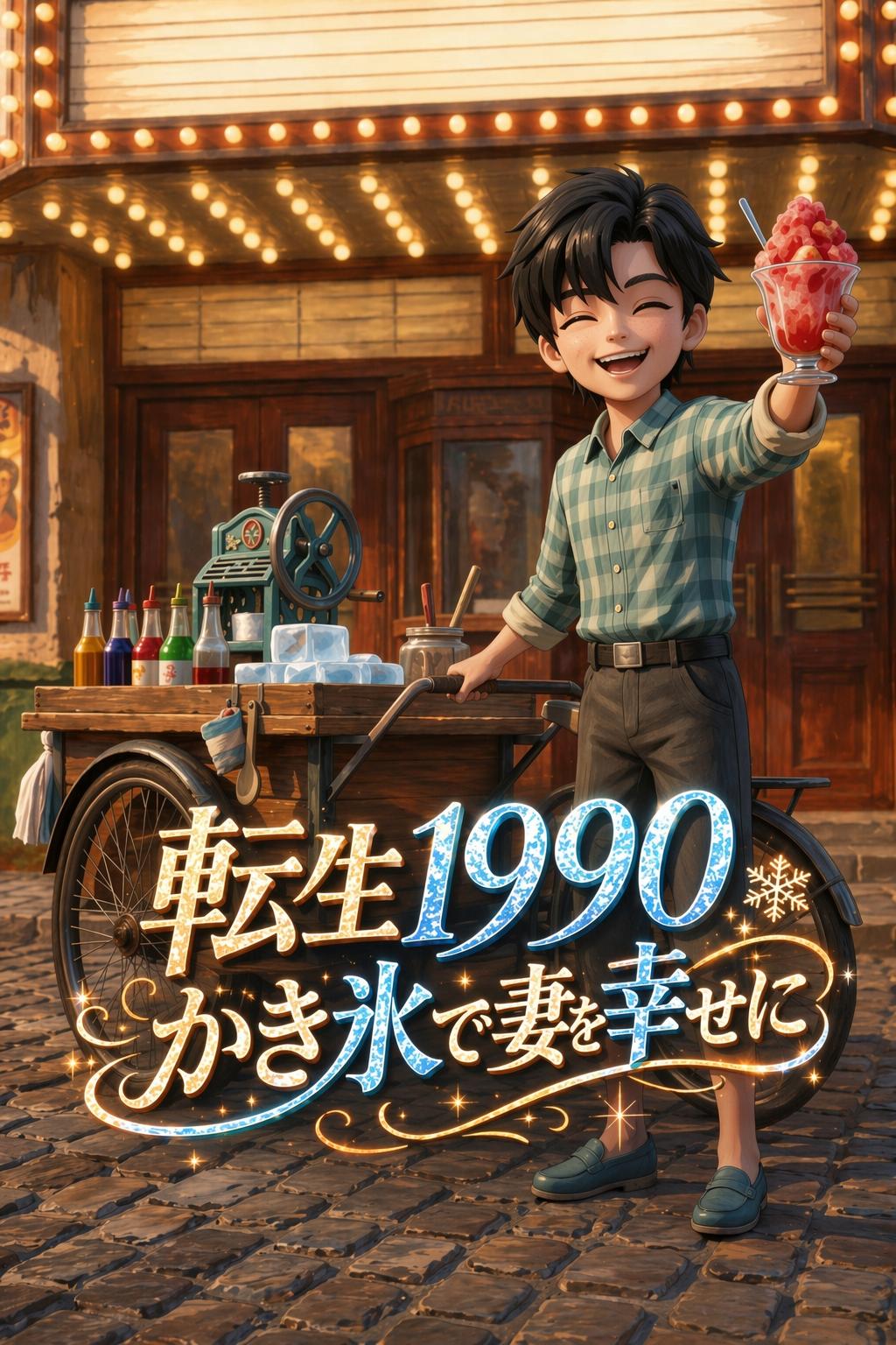 転生1990 かき氷で妻を幸せに