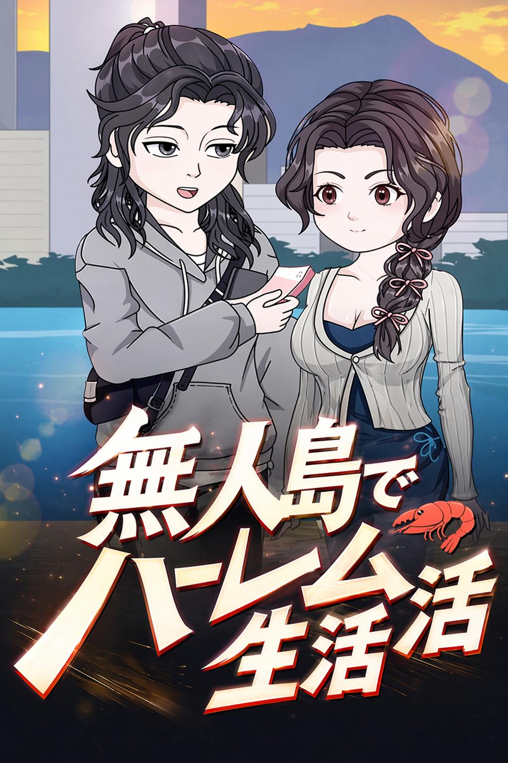 無人島でハーレム生活