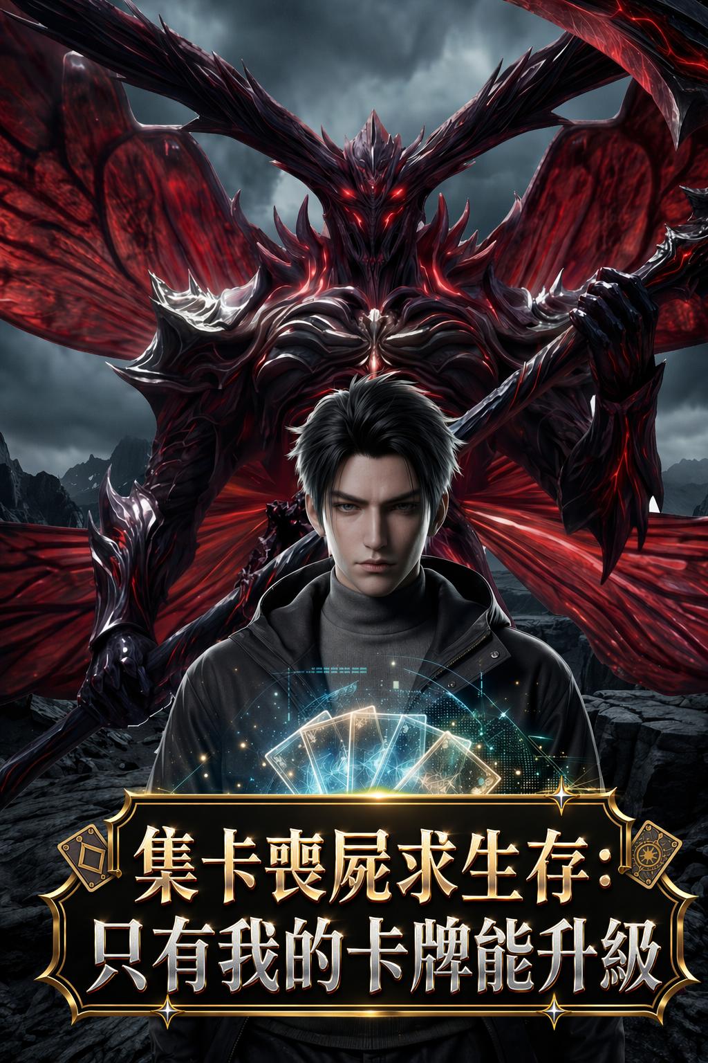 集卡喪屍求生存：只有我的卡牌能升級