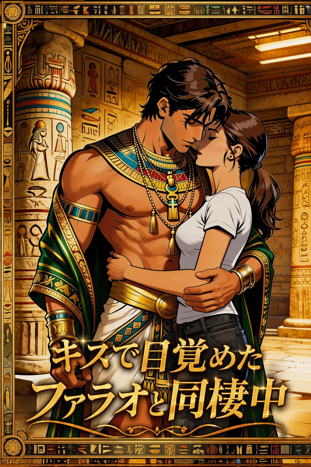 キスで目覚めたファラオと同棲中