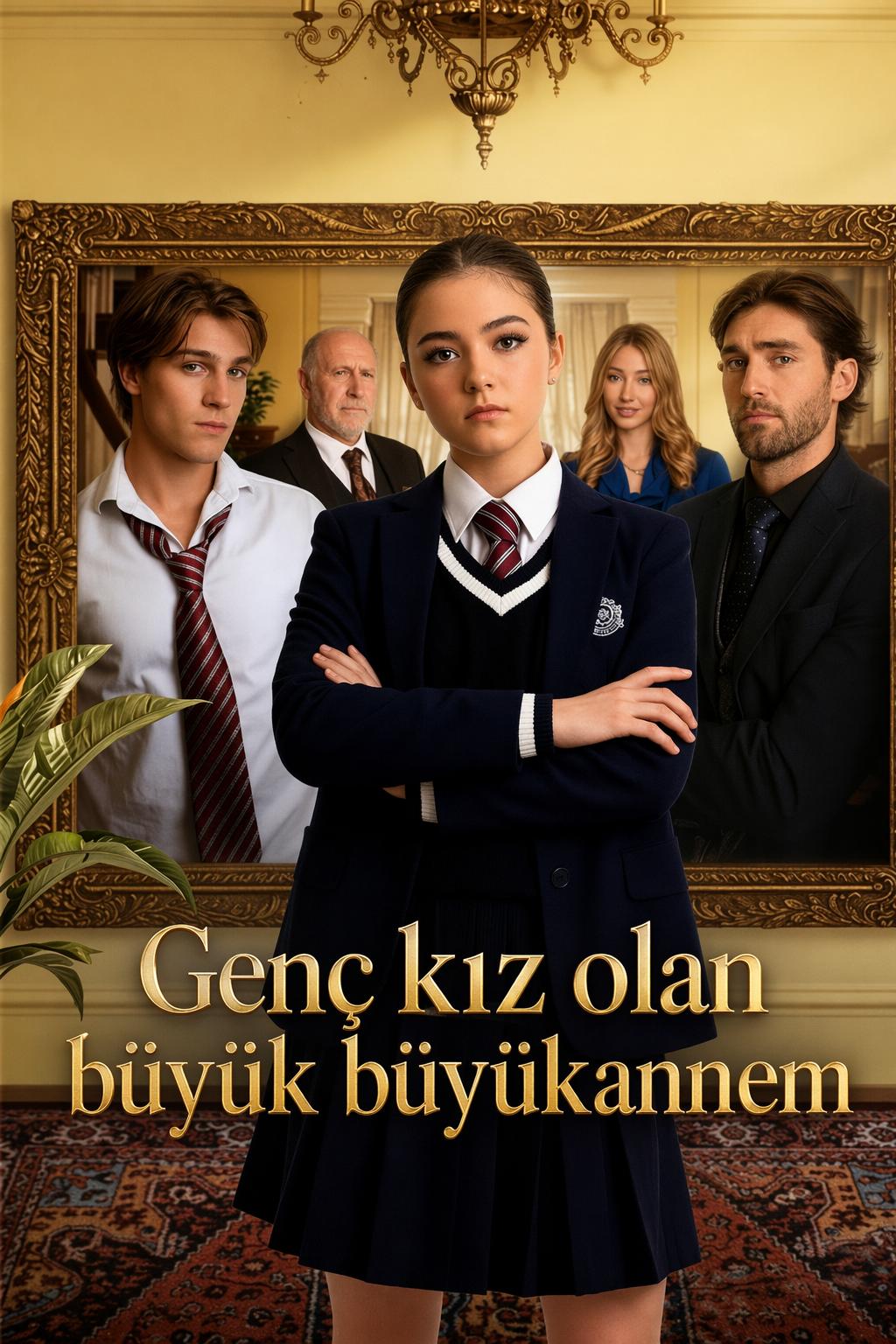 Genç kız olan büyük büyükannem