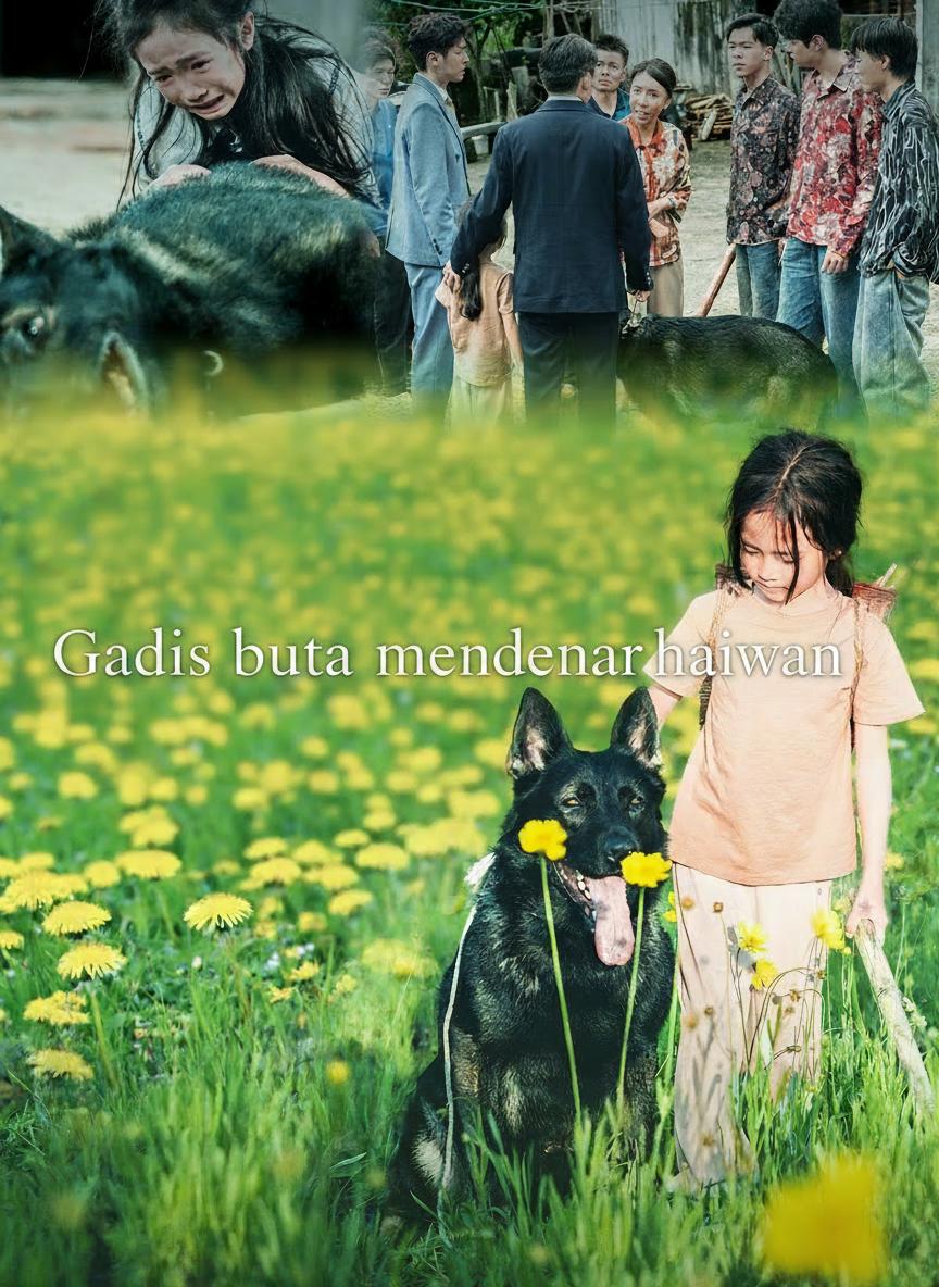 Gadis buta mendengar haiwan