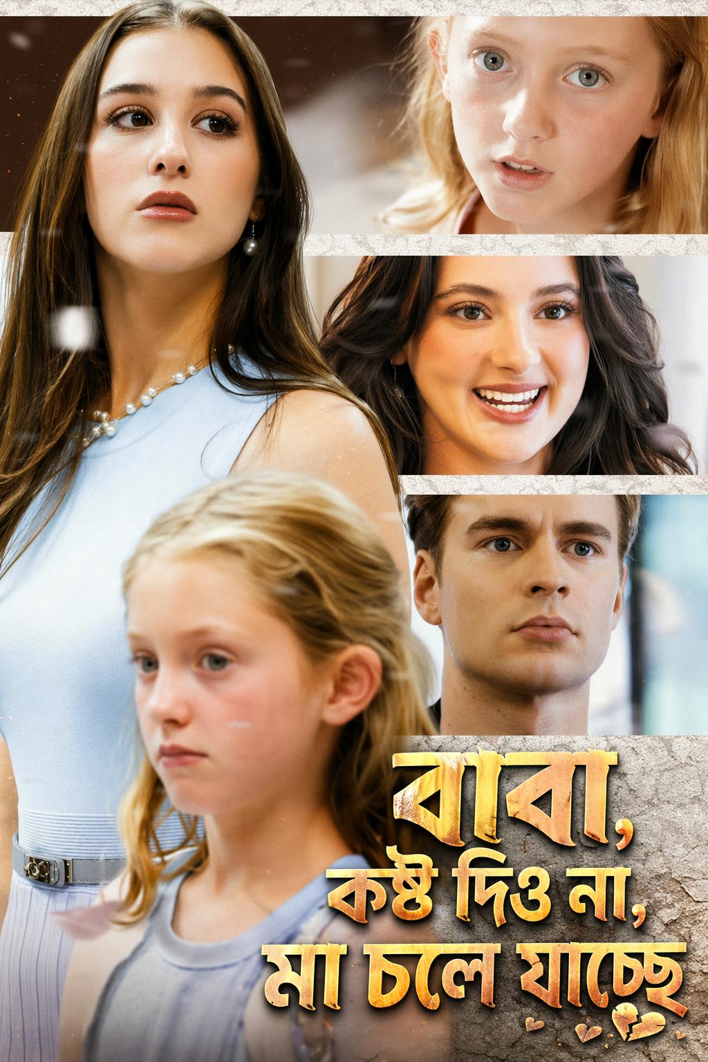 বাবা, কষ্ট দিও না, মা চলে যাচ্ছে