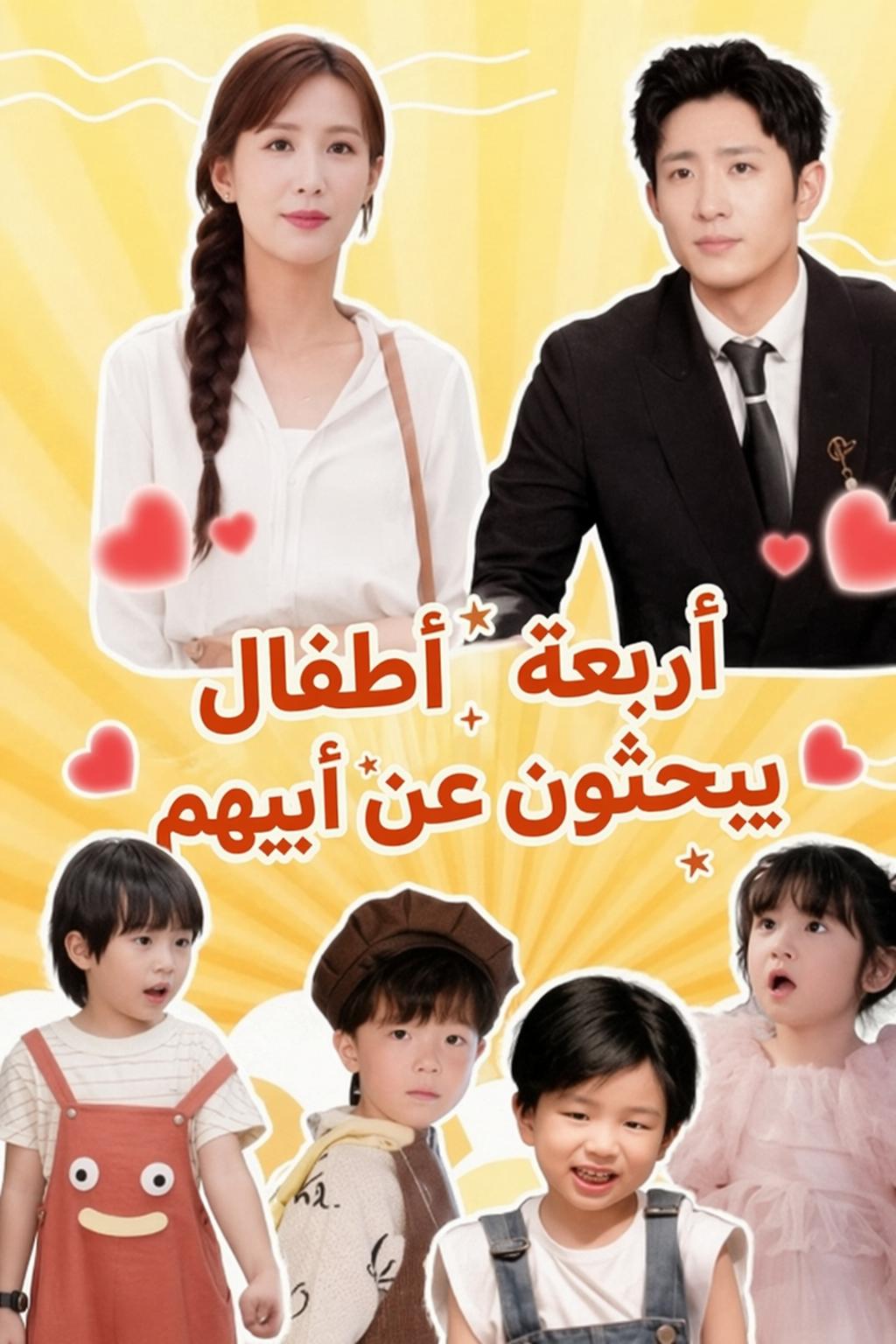 أربعة أطفال يبحثون عن أبيهم