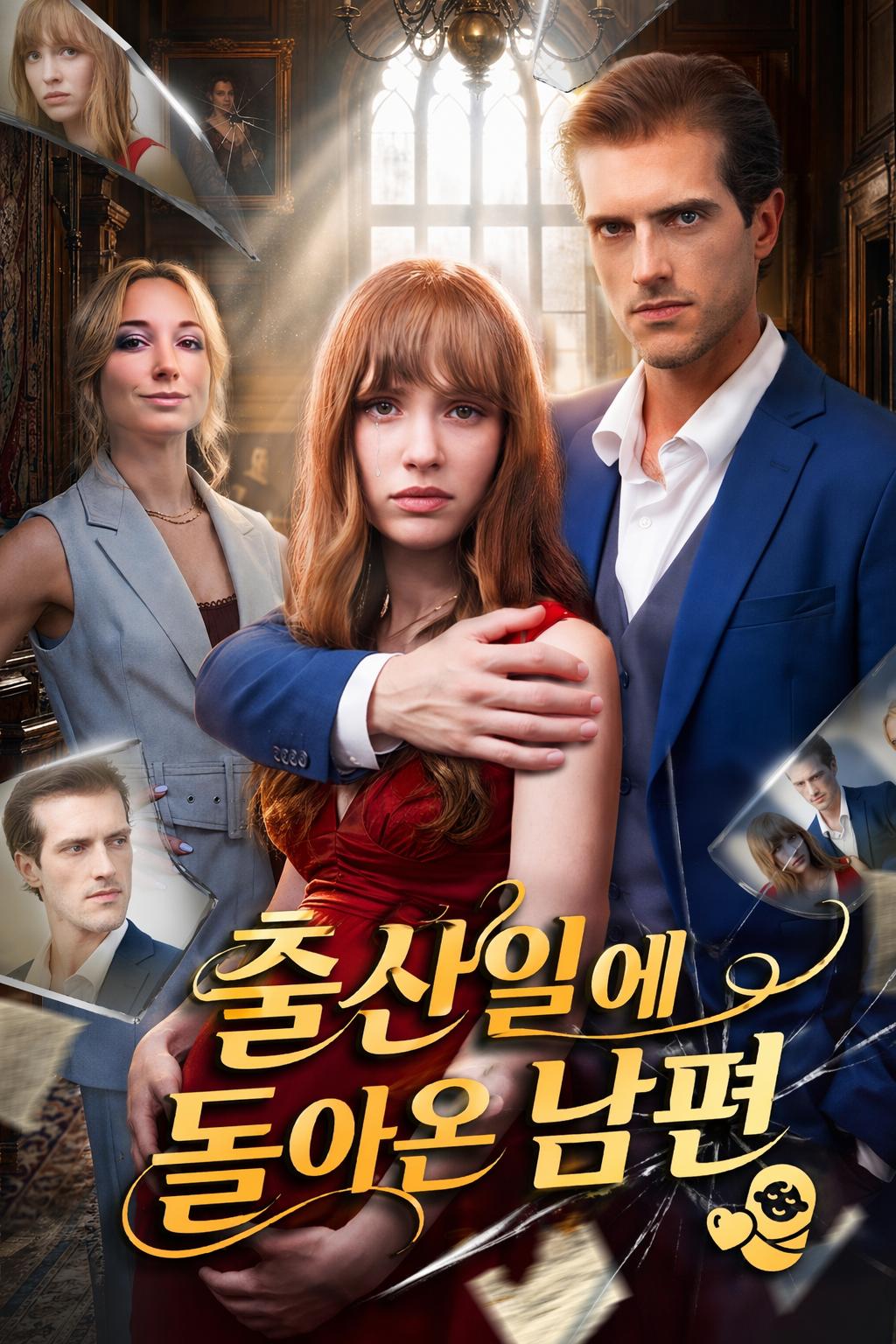 출산일에 돌아온 남편