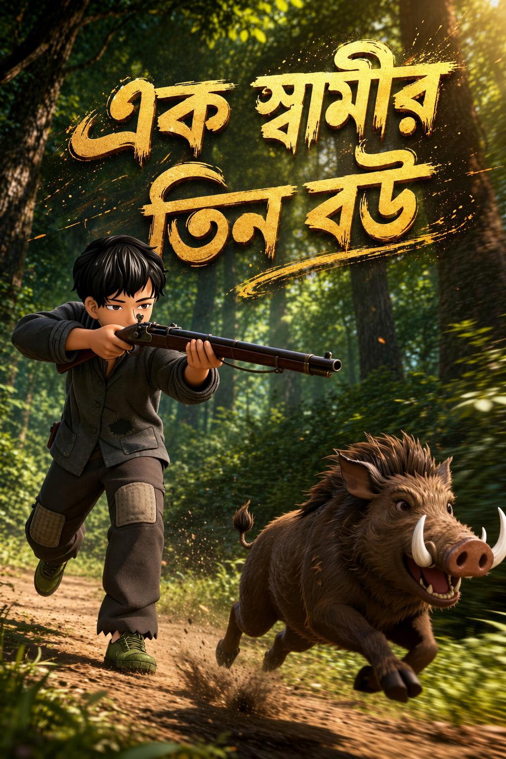 এক স্বামীর তিন বউ