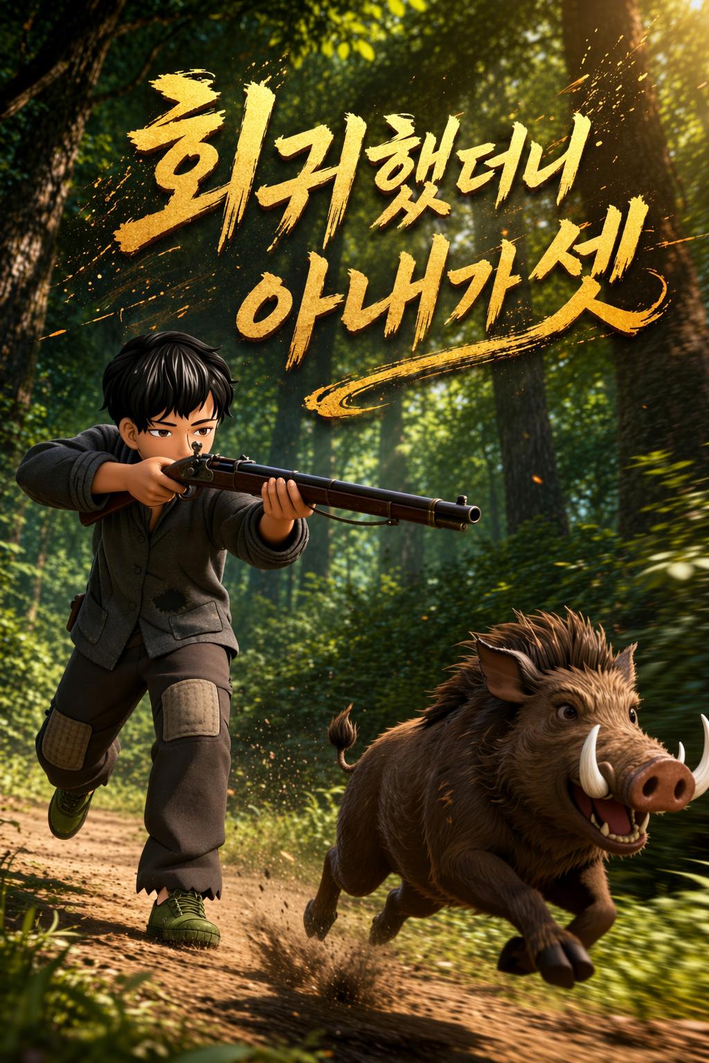 회귀했더니 아내가 셋