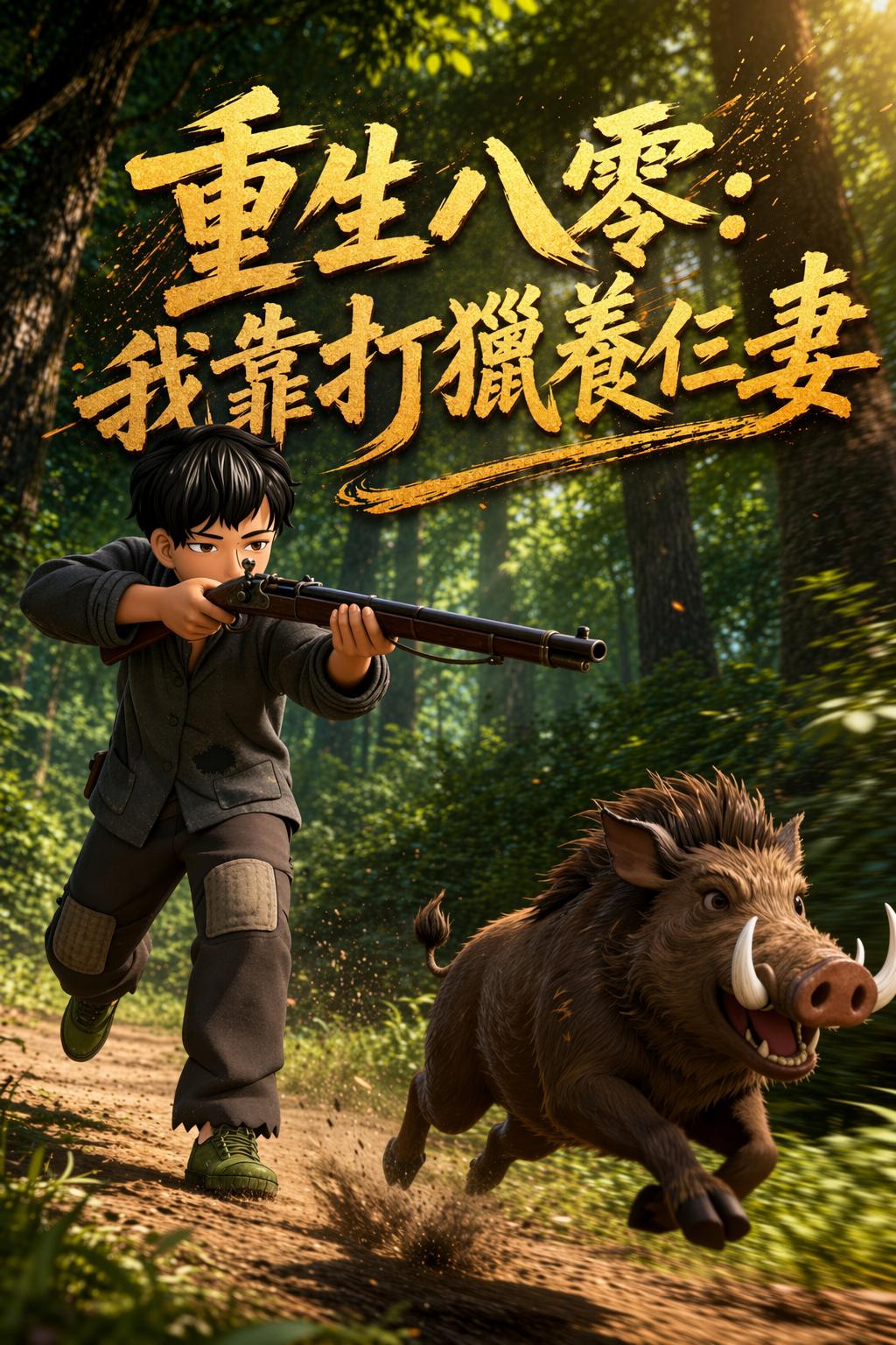 重生八零：我靠打獵養仨妻