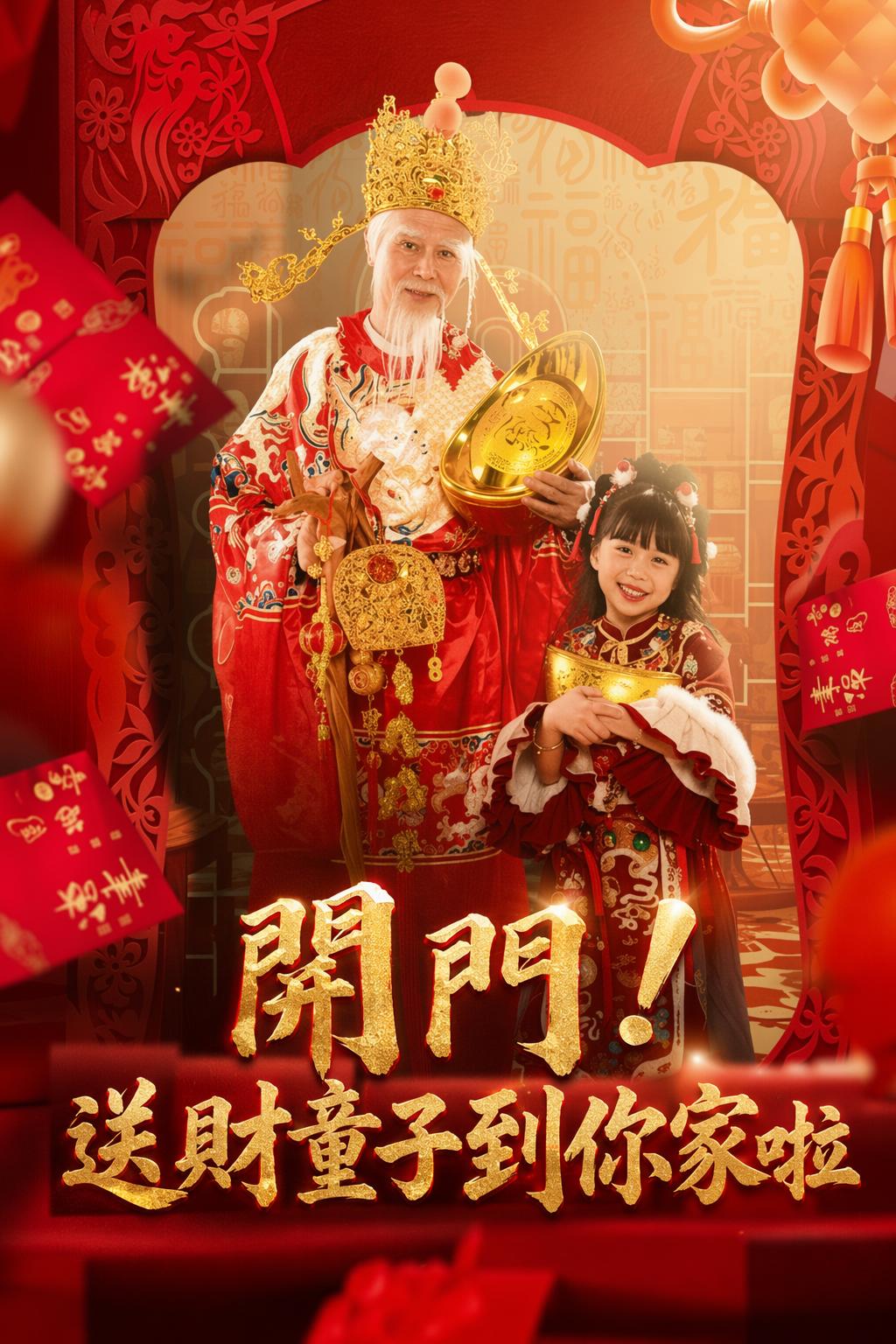 開門！送財童子到你家啦