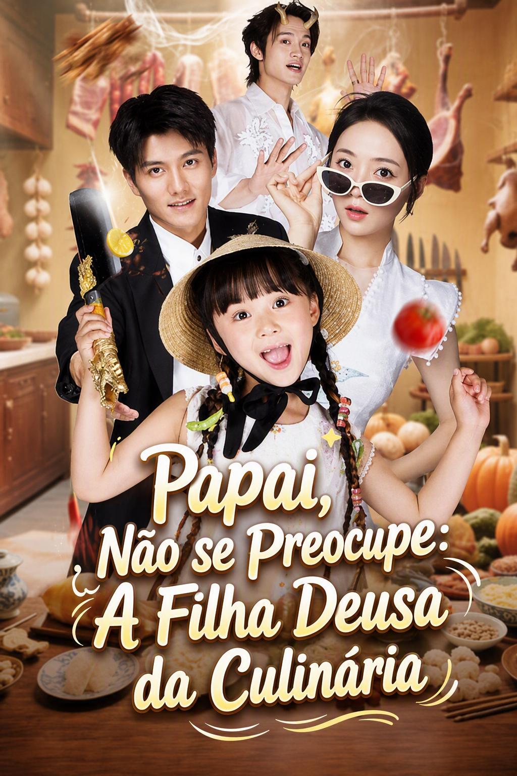 Papai, Não se Preocupe! A Pequena Deusa da Culinária Sustenta a Família