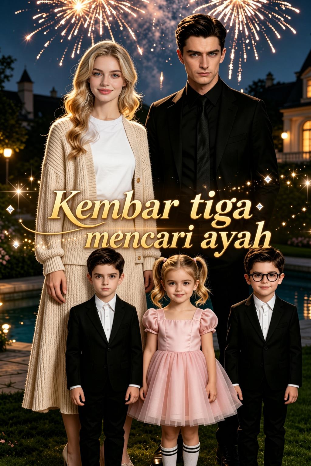 Kembar tiga mencari ayah