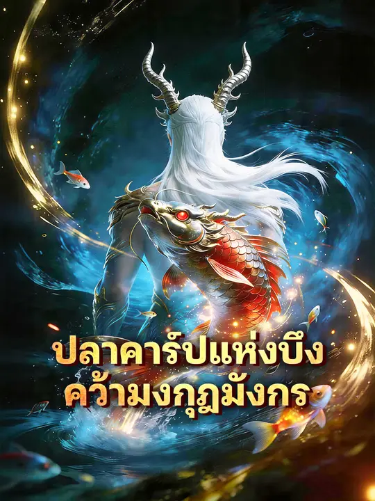 ปลาคาร์ปแห่งบึง คว้ามงกุฎมังกร