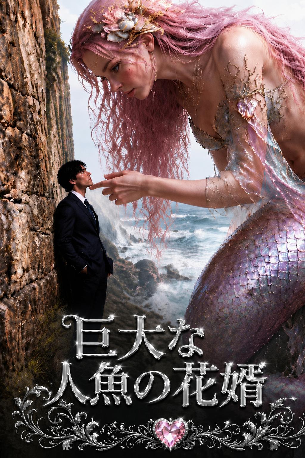 巨大な人魚の花婿
