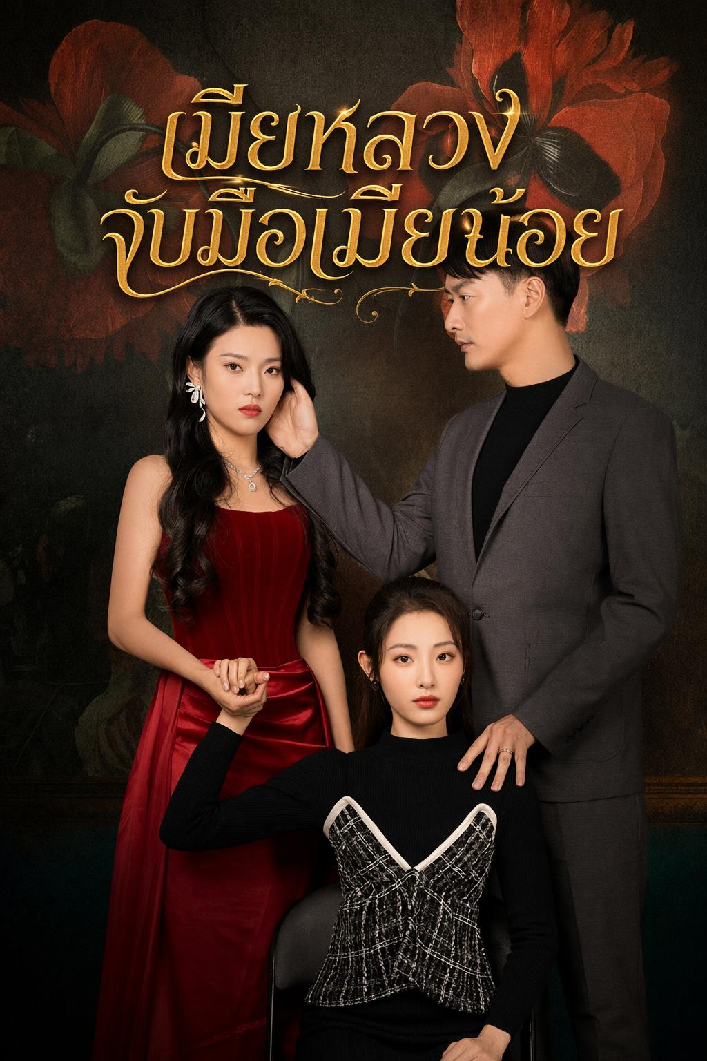 เมียหลวงจับมือเมียน้อย