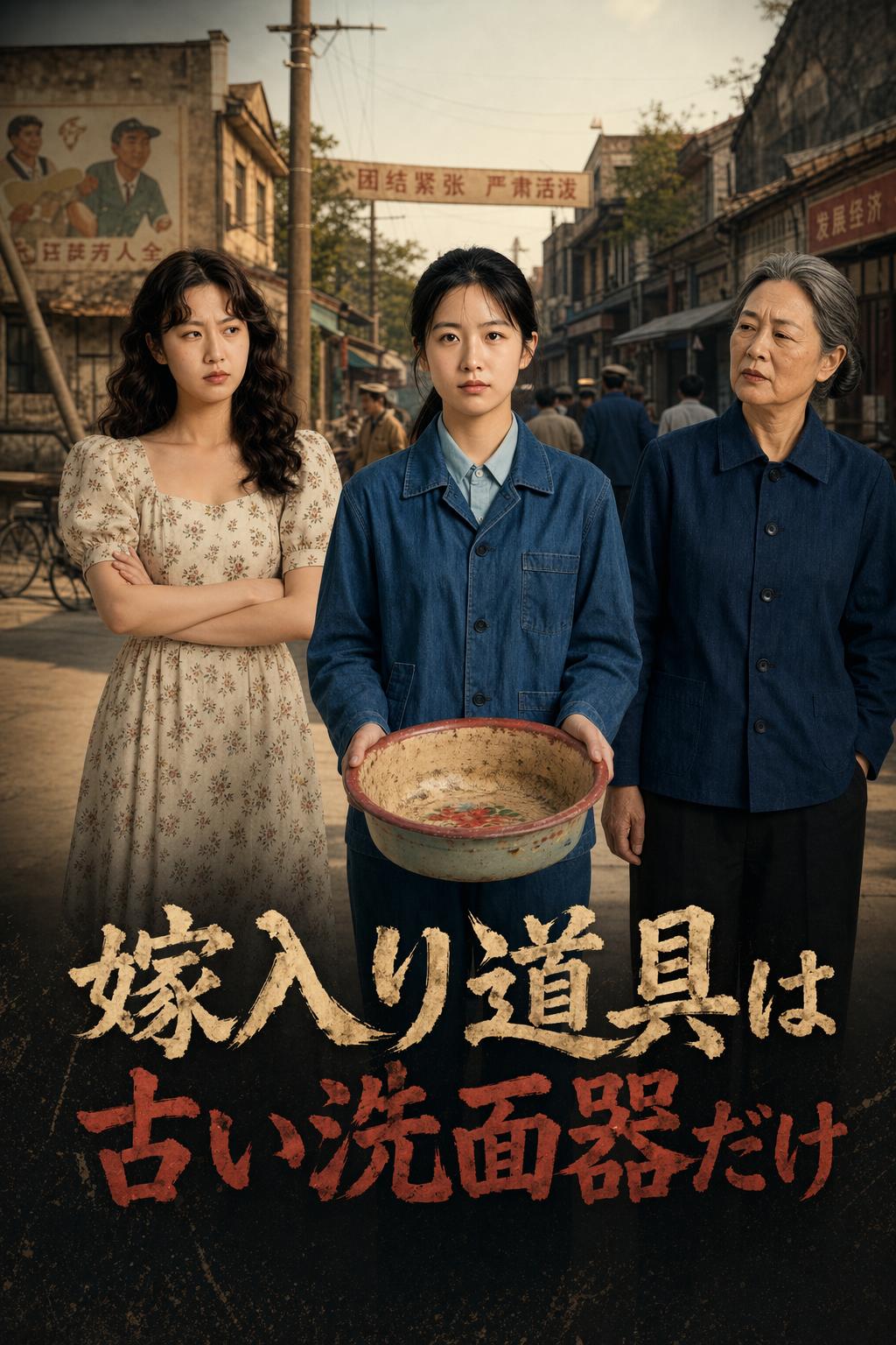 嫁入り道具は古い洗面器だけ