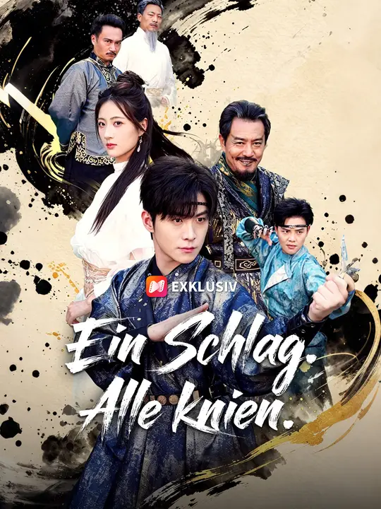 Ein Schlag. Alle knien.