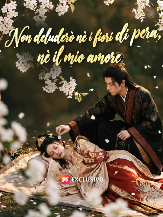 Non deluderò né i fiori di pera, né il mio amore